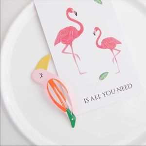 Flamingo 💮 Hair Clips...